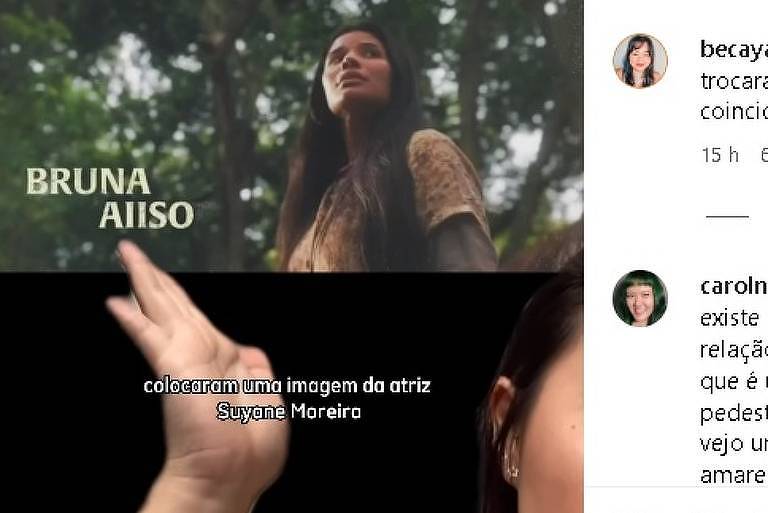 FOLHA DE S. PAULO: Globo troca atrizes de ascendências indígena e japonesa em chamada de novela