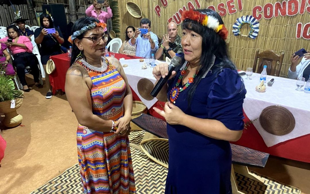 ISA: Cerimônia ancestral marca posse de primeira mulher indígena para a Funai no Rio Negro (AM)