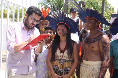 MPF: MPF recebe de lideranças indígenas manifesto do Acampamento Terra Livre Roraima 2023