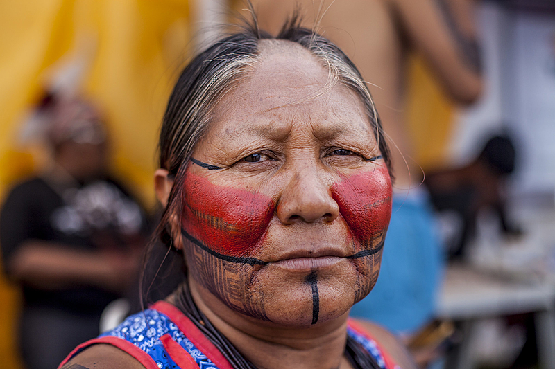 BRASIL DE FATO: Tuíre Kayapó convoca luta contra marco temporal: ‘O branco só quer destruir a nossa Amazônia’