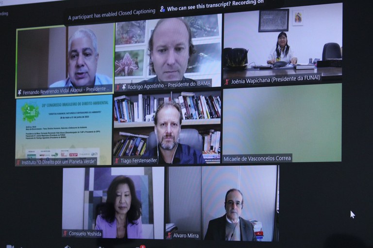 FUNAI: Joenia Wapichana fala da importância dos povos indígenas para a proteção do meio ambiente no 28º Congresso Brasileiro de Direito Ambiental