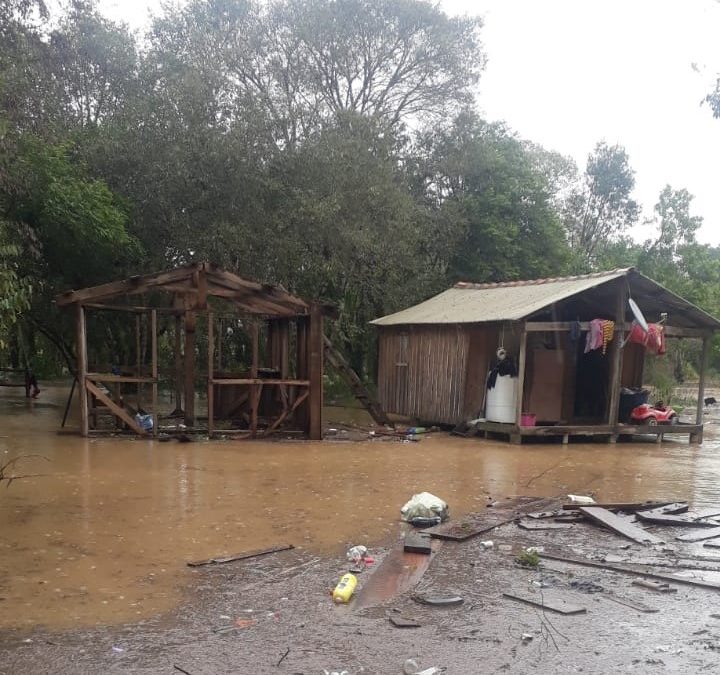 CIMI: Comunidades Mbya Guarani sofrem impactos do ciclone extratropical, no Sul do país