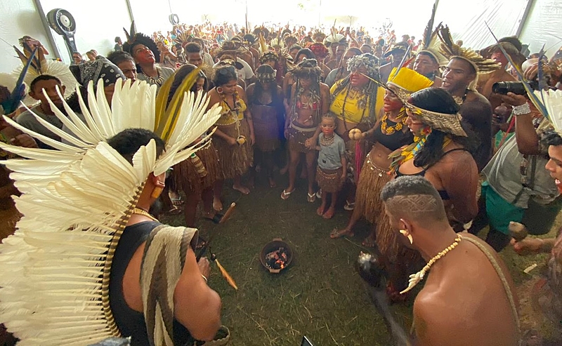 BRASIL DE FATO: Na Bahia, povos indígenas se mobilizam por direitos e contra Marco Temporal