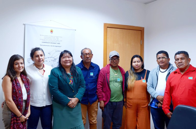 FUNAI: Conselho de Caciques dos Povos Indígenas do Oiapoque levam reivindicações à Funai