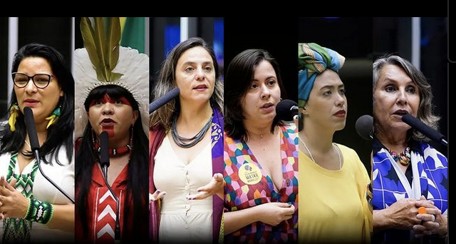 APIB: Não vão silenciar a Bancada do Cocar e as mulheres na política silenciar a Bancada do Cocar e as mulheres na política