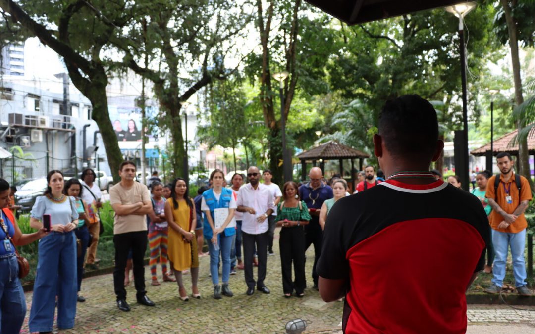 IEB: Em Belém, indígenas Warao lideram programação do Dia Mundial do Refugiado