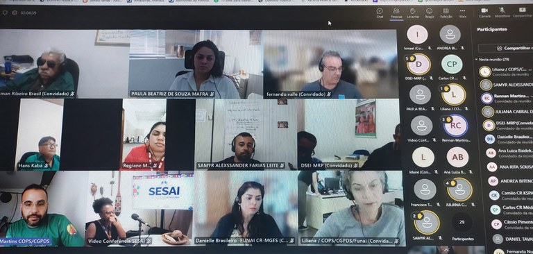 FUNAI: Funai promove reuniões virtuais de alinhamento para discutir o Sistema Único de Assistência Social
