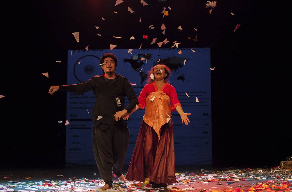 FOLHA DE S. PAULO: Peça ‘Sobrevivente’ pensa a ancestralidade nas origens indígenas de uma atriz