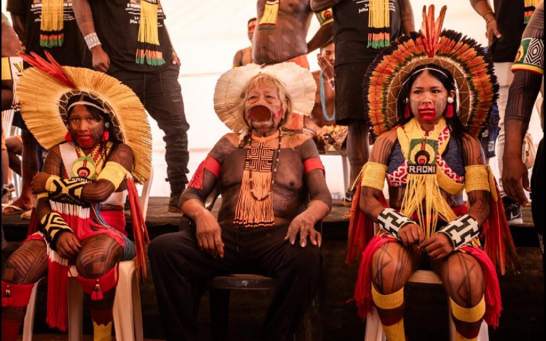 AMAZÔNIA REAL: Raoni reúne lideranças para fortalecer o movimento indígena