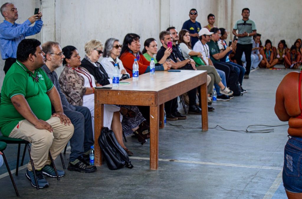 FOIRN: 20 DE JULHO| FOIRN acompanha a visita da presidente do STF e do CNJ à Aldeia Maturacá, no Amazonas