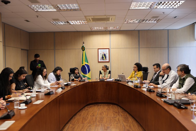 FUNAI: Funai, MPI e MMA se reúnem para dialogar sobre demarcação de terras e concessões florestais