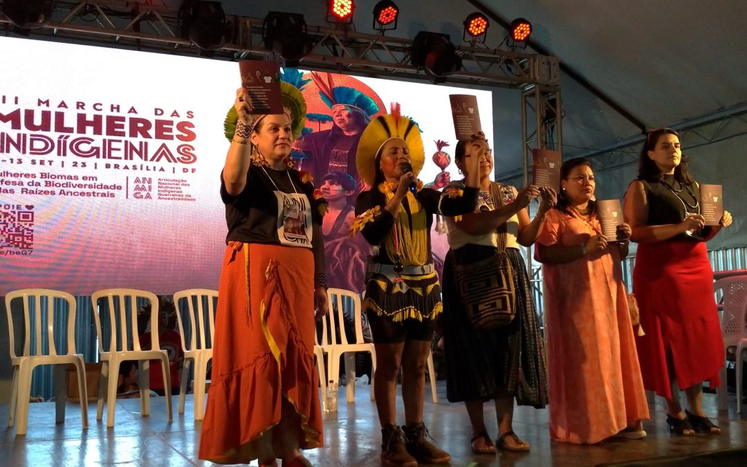 RÁDIO YANDÊ: III Marcha das Mulheres Indígenas lança cartilha de combate à violência de gênero