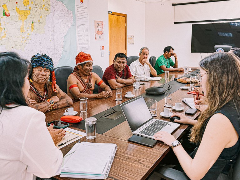 FUNAI: Funai recebe demandas de lideranças do povo Munduruku sobre demarcação