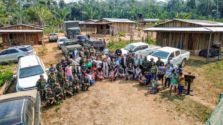 FUNAI: Funai participa de entrega de resultados da desintrusão da Terra Indígena Karipuna