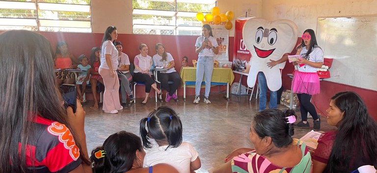 MINISTÉRIO DA SAÚDE: Projeto Sorriso nas Aldeias leva kits e ações de saúde bucal para indígenas do Tocantins