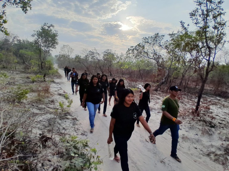 FUNAI: Mulheres criam grupo de vigilância indígena para aumentar proteção territorial na TI Kraolândia com apoio da Funai