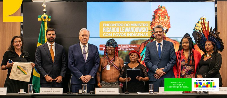 MJSP: Após 17 anos, povo Munduruku tem direito a território reconhecido em portaria assinada por Lewandowski