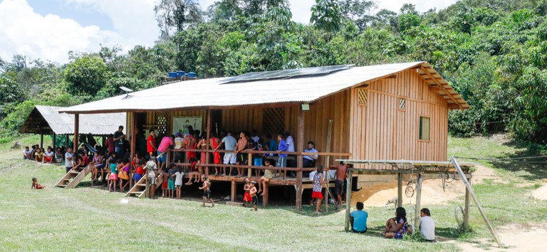 MINISTÉRIO DA SAÚDE: Ministério da Saúde entrega Unidade Básica de Saúde Indígena no território Yanomami