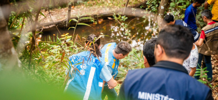 MINISTÉRIO DA SAÚDE: Comunidade indígena Iquê recebe visita técnica da Força Nacional do SUS e da Sesai
