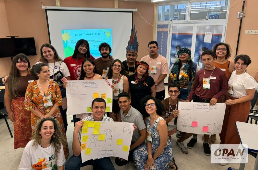 OPAN: Suyani Terena leva a luta dos povos da bacia do Juruena (MT) para a COP da Juventude