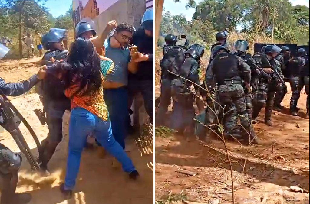 FOLHA DE S. PAULO: Indígenas e policiais entram em conflito em MS durante protesto por falta de água