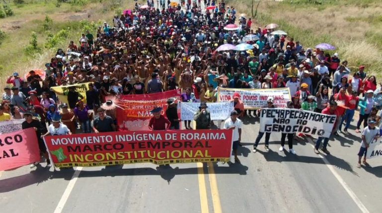 GREENPEACE: Barricadas contra o Marco Temporal