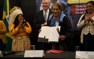 CTI: #DemarcaYvyrupa: Povo Guarani celebra declaração de sete Terras Indígenas