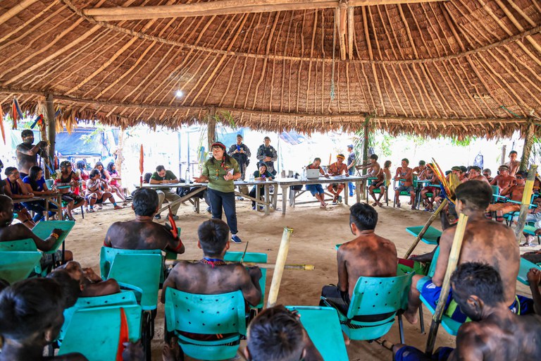 FUNAI: Funai participa da 6ª Assembleia da Juventude Yanomami do Alto Mucajaí