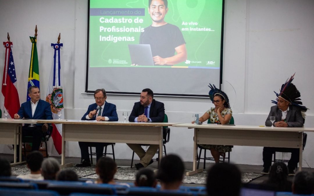 CNJ: Corregedoria e Escola Judicial lançam em Manaus o Cadastro de Profissionais Indígenas