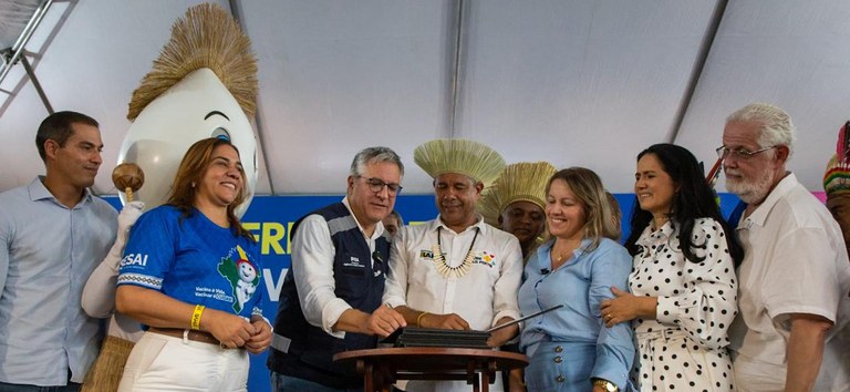 SAÚDE: Ministério da Saúde lança Mês de Vacinação dos Povos Indígenas para proteção de 72 mil indígenas em todo o país