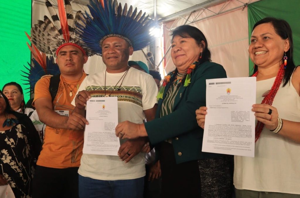 CIR: CIR E FUNAI FIRMAM ACORDO PARA PROTEGER TERRAS INDÍGENAS EM RORAIMA