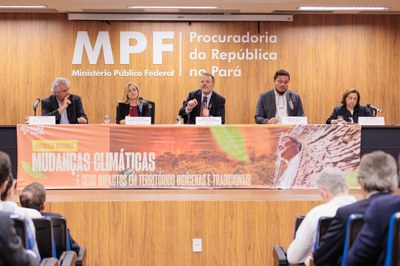 MPF: Evento do MPF ressalta vulnerabilidades e protagonismo dos povos indígenas e tradicionais diante da crise climática