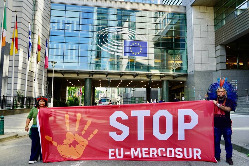 APIB: Em agenda com autoridades europeias, Apib reivindica votos contra o acordo UE-Mercosul e metas mais ambiciosas na COP30