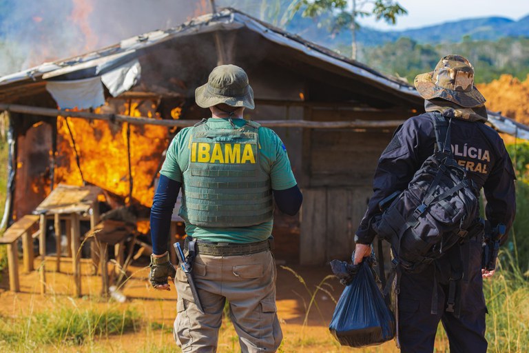 FUNAI: Com prejuízo de R$ 12 milhões ao garimpo, Governo Federal avança na desintrusão da TI Kayapó