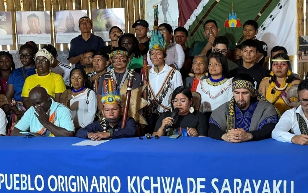 BRASIL DE FATO: Encontro de povos indígenas no Equador debate desrespeito a decisões judiciais e exploração dos territórios