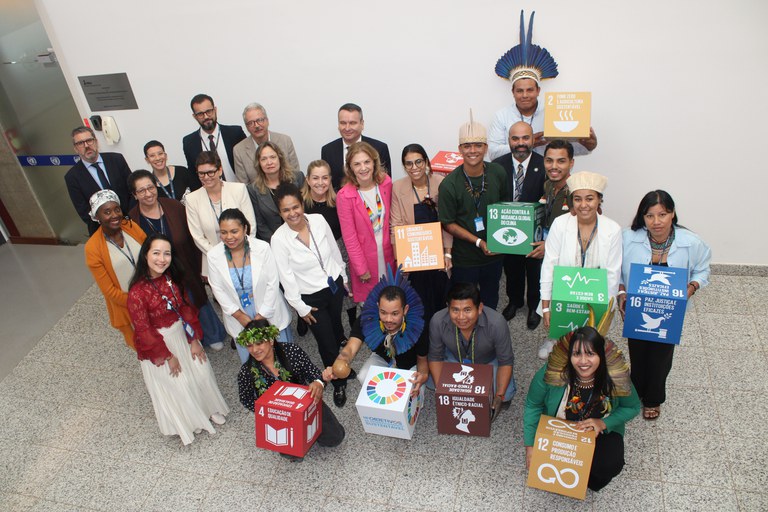 MDHC: MDHC participa de cerimônia de concessão de bolsas da ONU para jovens lideranças indígenas