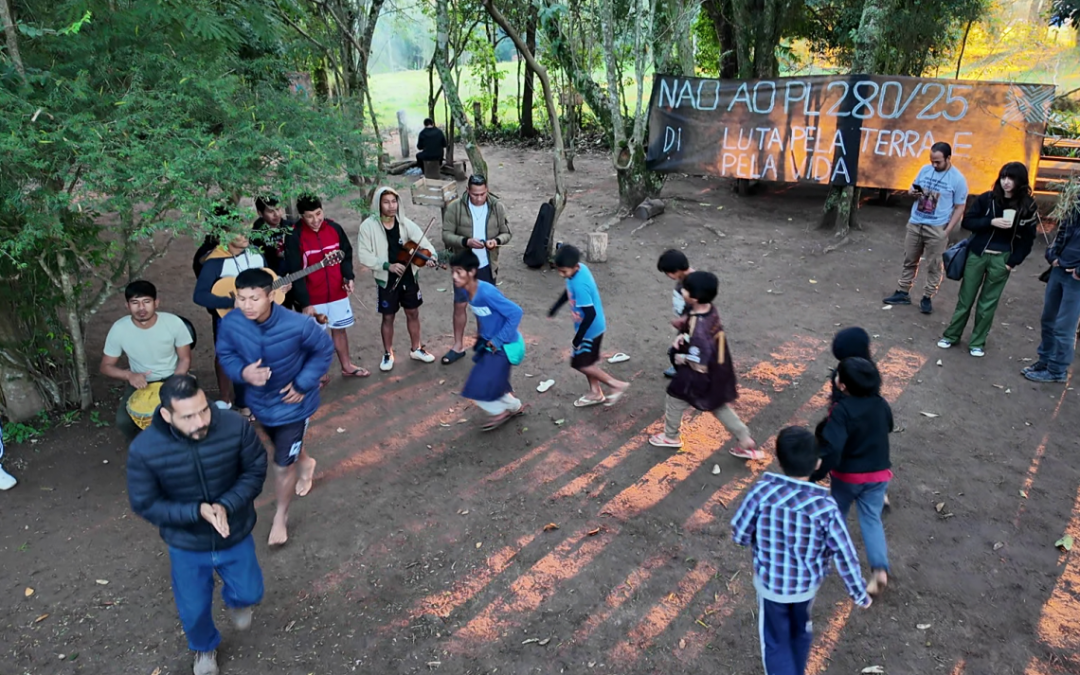 BRASIL DE FATO: Guarani Mbyá resistem a PL do governo Leite e defendem retomada em área prevista em acordo com a União