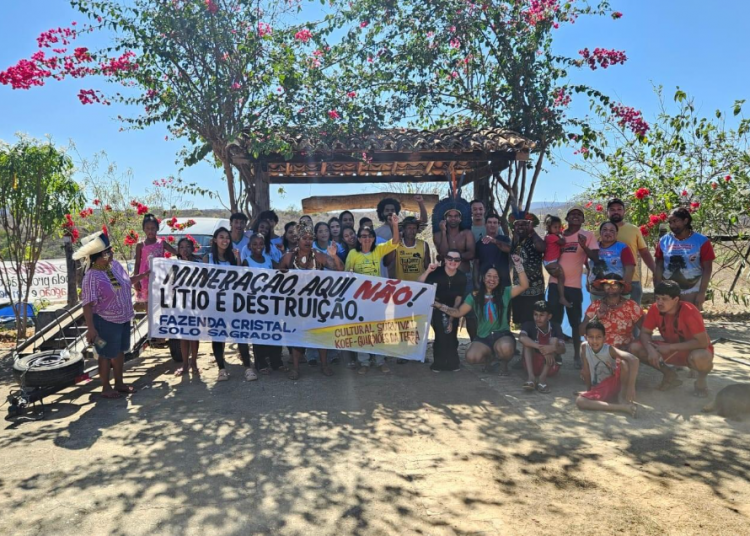 BRASIL DE FATO: Indígenas ocupam fazenda contra avanço da exploração do lítio no Vale do Jequitinhonha