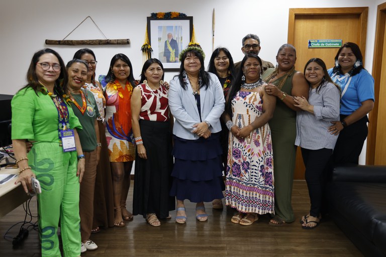 FUNAI: Protagonismo feminino: coordenadoras regionais da Funai são recebidas na sede da instituição em Brasília
