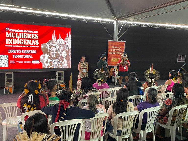 FUNAI: Funai participa das definições de propostas em eixos temáticos durante 1ª Conferência Nacional das Mulheres Indígenas