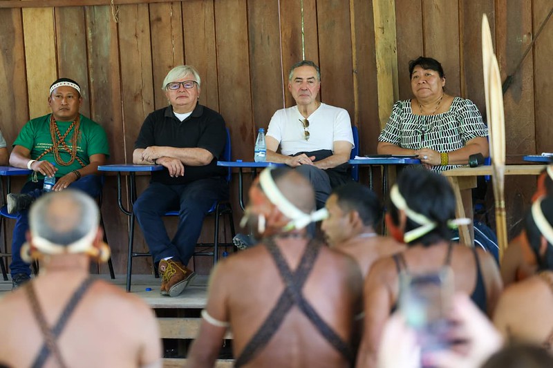 STF: Presidente do STF e do CNJ visita terras indígenas na Amazônia e ouve pleito de lideranças
