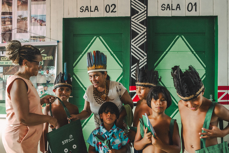 STF: Comunidade indígena Maku Itá (AM) recebe STF na Escola