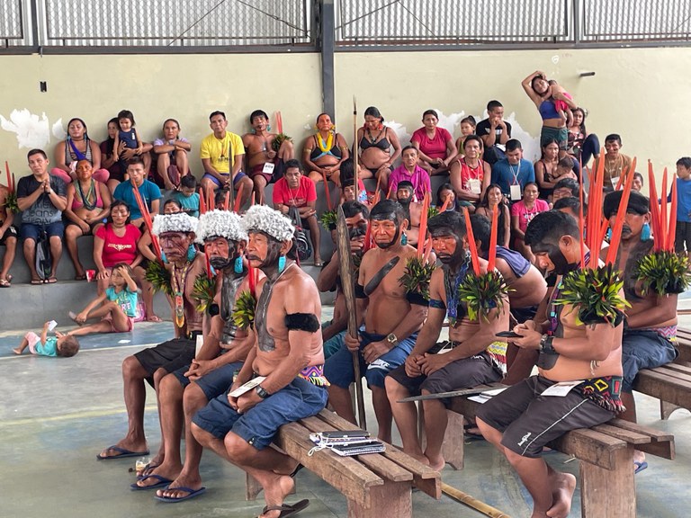 FUNAI: Indígenas destacam importância da presença do Governo Federal em assembleia do povo Yanomami no Amazonas