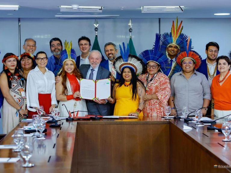 MPI: Presidente Lula e Ministra Sonia Guajajara anunciam homologação de mais três Terras Indígenas