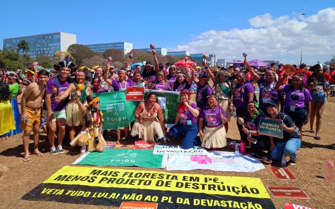 ISA: Mulheres indígenas do Rio Negro cobram ações contra câncer de colo de útero na IV Marcha das Mulheres Indígenas