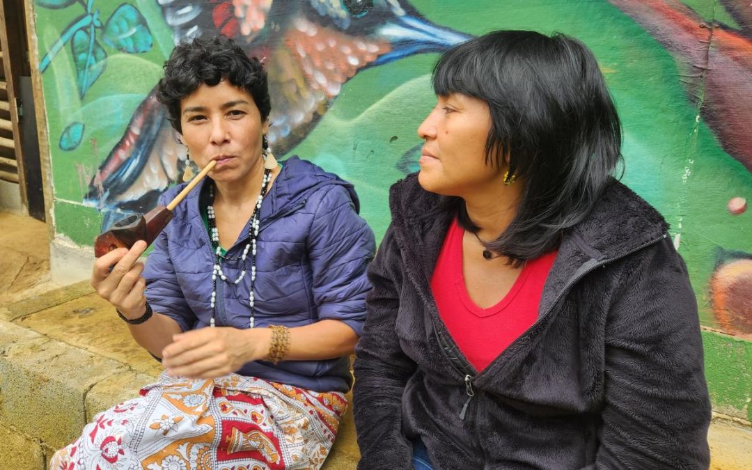 ISA: Troca de experiências e saberes marca intercâmbio entre mulheres yanomami e guarani em encontro na TI Tenondé Porã (SP)