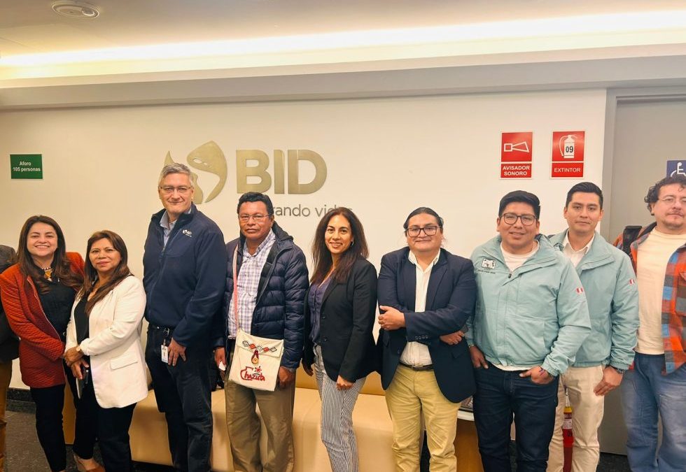 COICA: Fondo Amazonía para la Vida avanza en Perú con reunión bilateral entre COICA, BID y AIDESEP