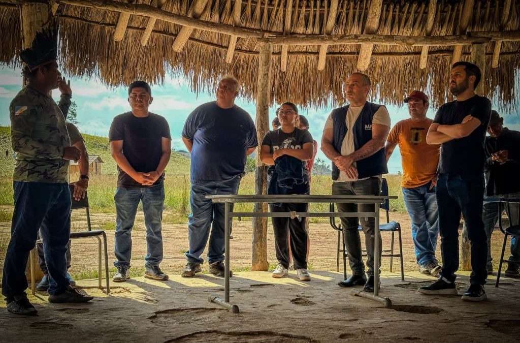 CIR: LIDERANÇAS DA RAPOSA SERRA DO SOL RECEBEM MPF NA COMUNIDADE INDÍGENA EREM MUTÃKEN