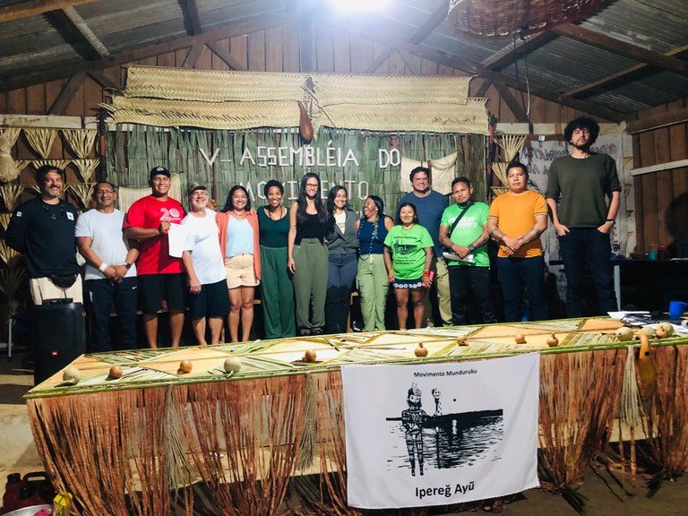 MDHC: Ministério dos Direitos Humanos e da Cidadania apresenta compromissos do PPDDH em Assembleia Munduruku Ipereg Ayū