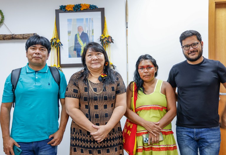 FUNAI: Em Brasília, Funai recebe lideranças dos povos Maxakali e Pankararu